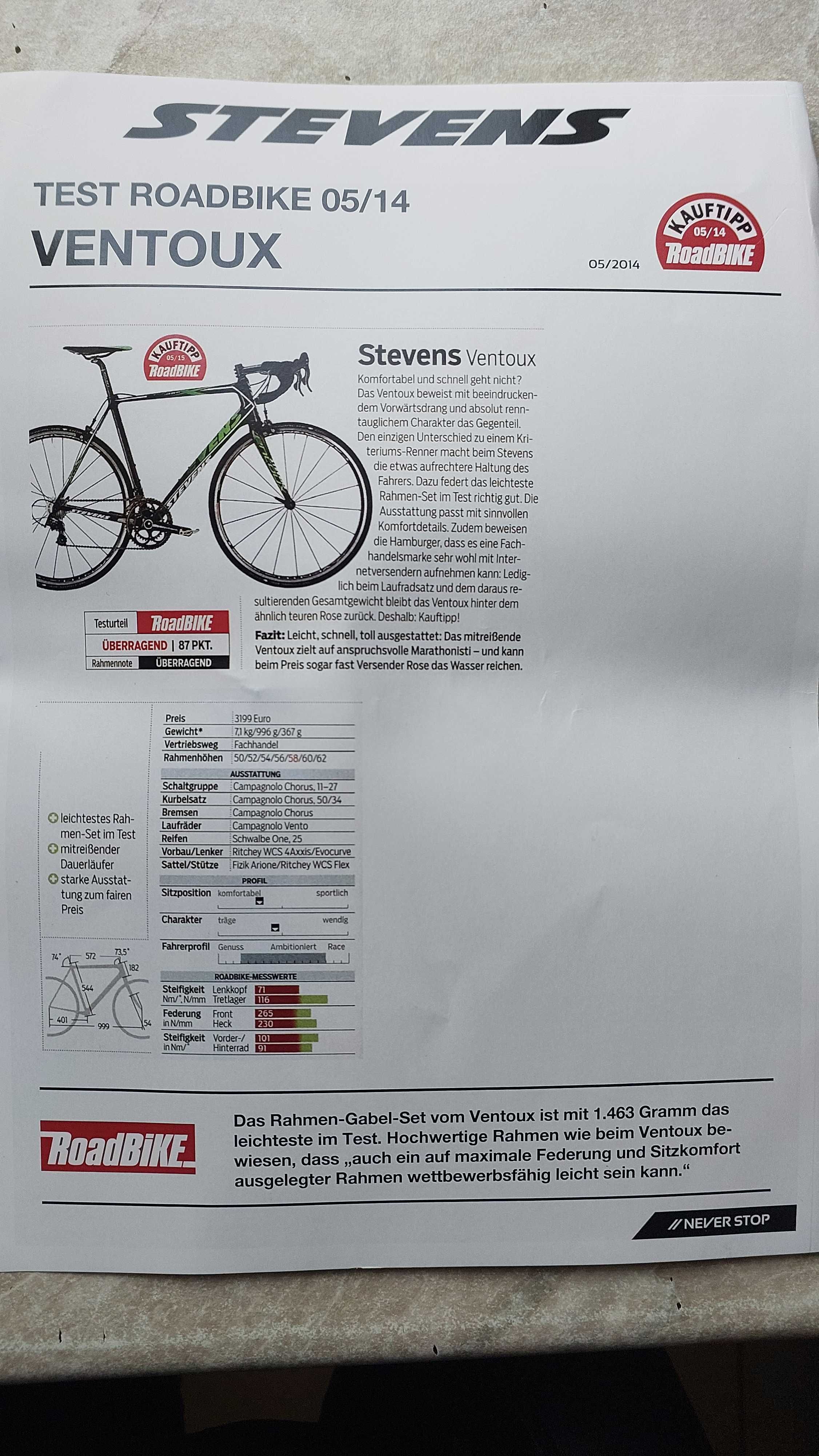 Stevens Ventoux Disc