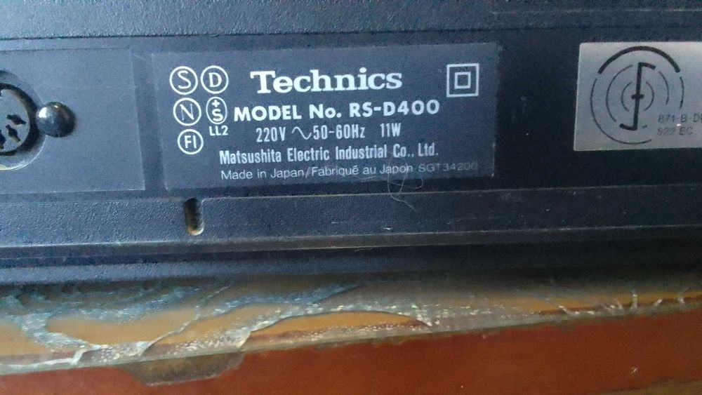 Магнітофон дека Technics RS-D400