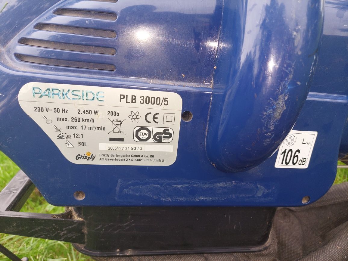 Dmuchawa/odkurzacz Parkside elektryczny