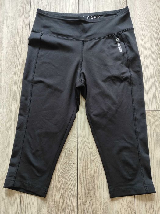 Spodenki sportowe, legginsy damskie, Reebok