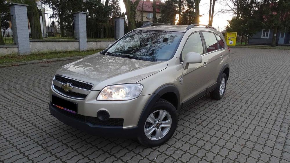 CHEVROLET CAPTIVA 2,0 DIESEL,klima,alu,elektryka,czujniki,radio,abs
