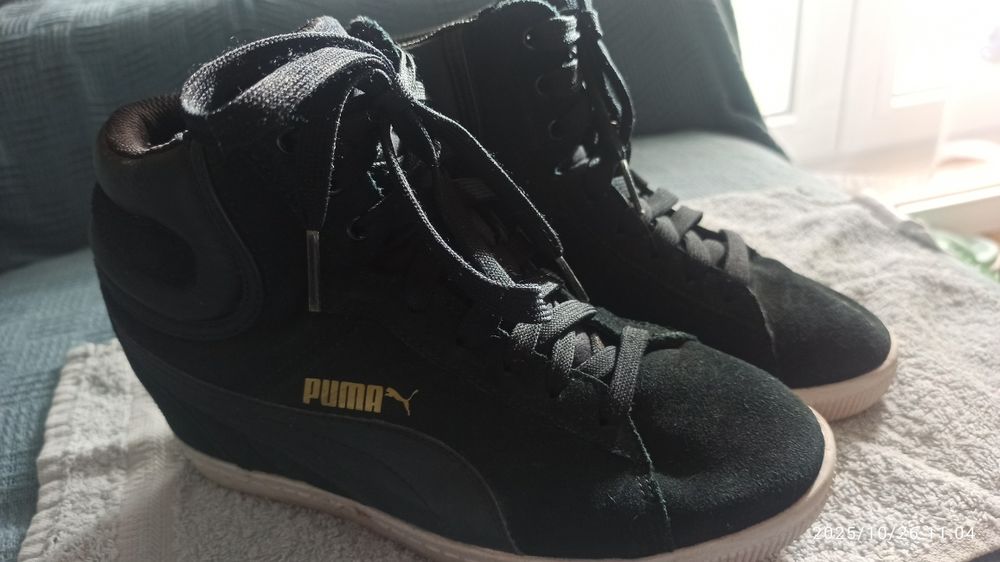 Buty Puma Vikky Wedge na koturnie sneakersy rozmiar 37,5