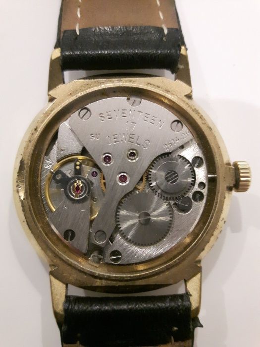 Poljot Mechaniczny 17 Jewels pozłacany