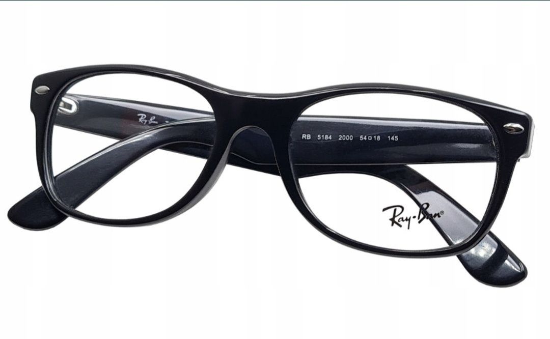 RAY BAN okulary oprawki czarne model 5184 unisex NOWE 600 PLN black