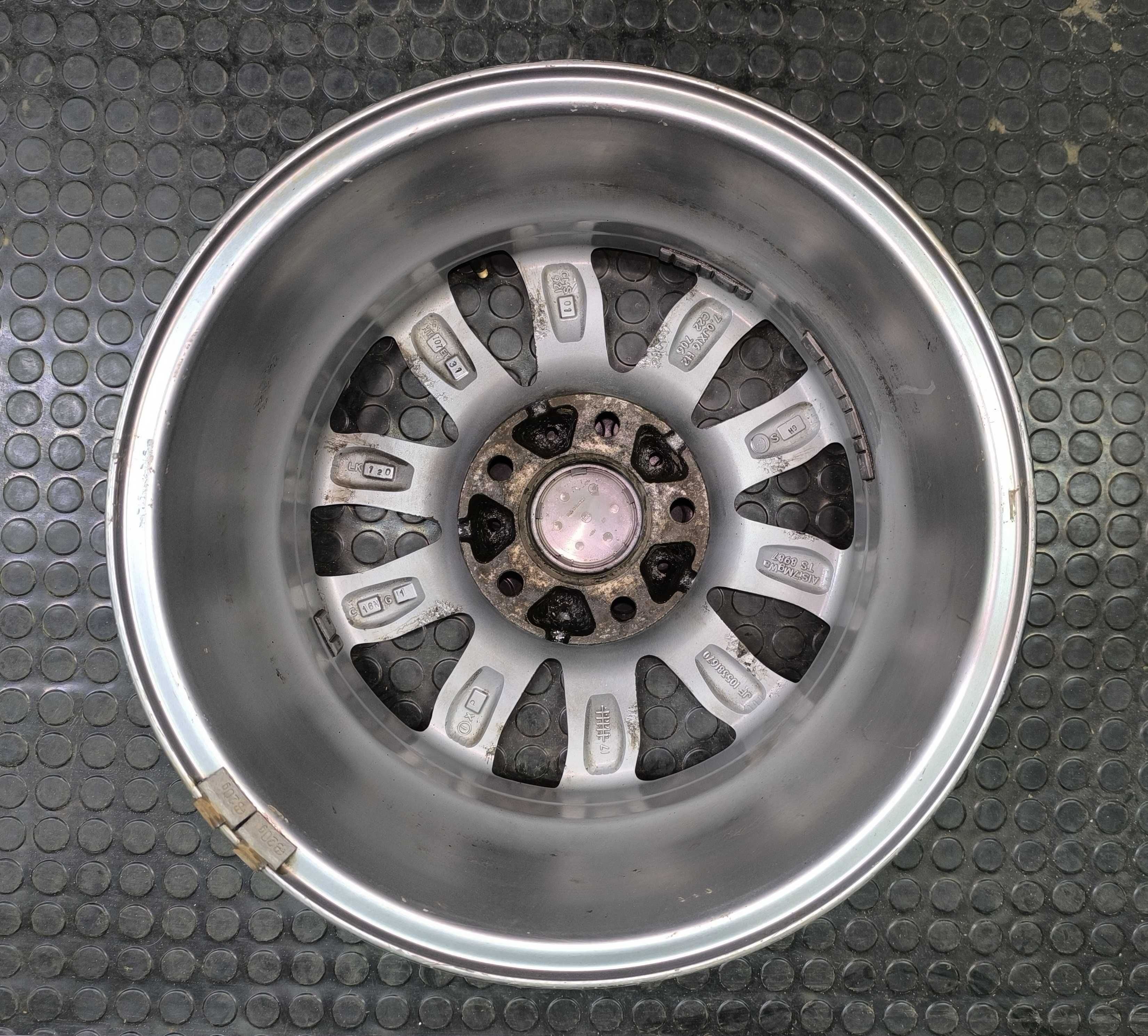 Диск 5x120 R16 ET31 титани Opel Vivaro Trafic Primastar