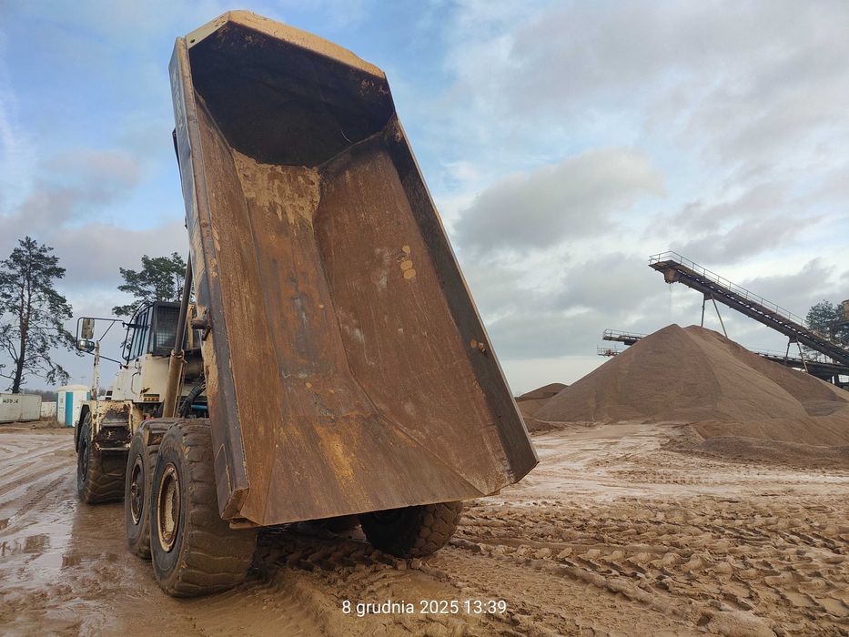Wozidło technologiczne Terex TA30, budowlane, przegubowe