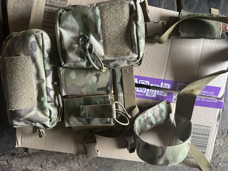Chest rig multicam szyty na zamowienie