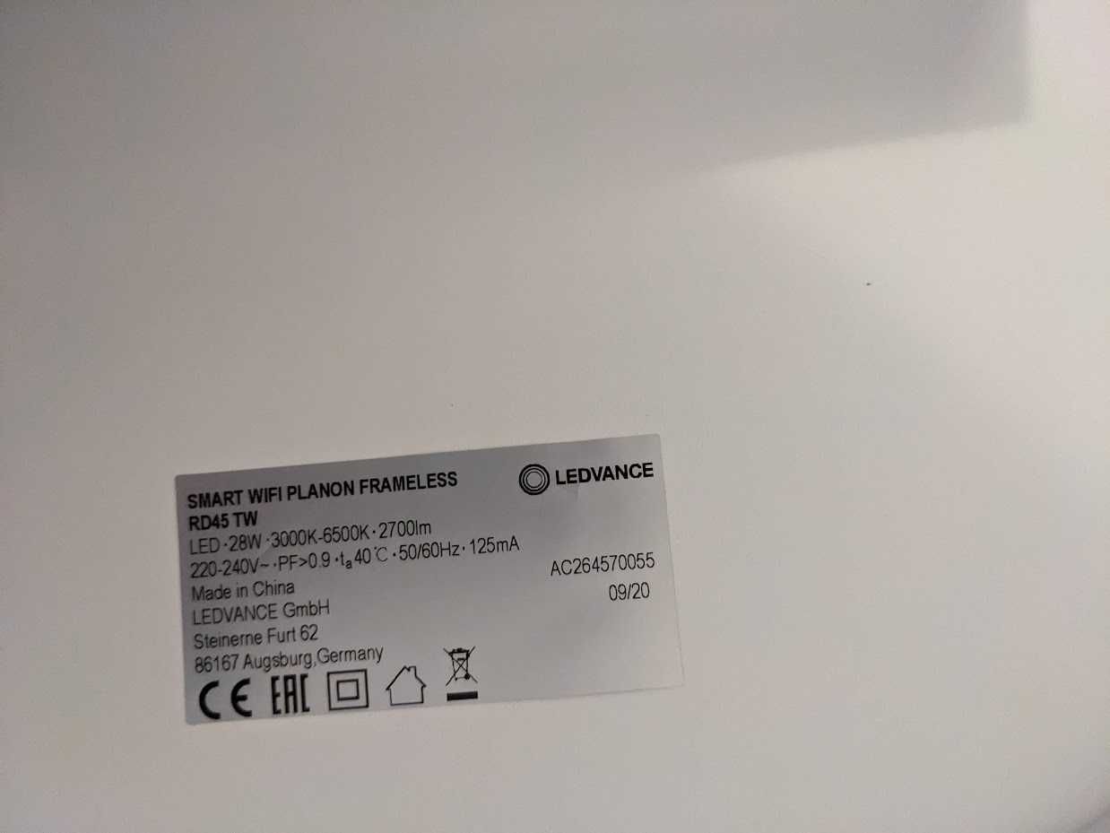 Plafon lampa sufit Wifi Ledvance nieużywana 45cm 28W 3000:6500K