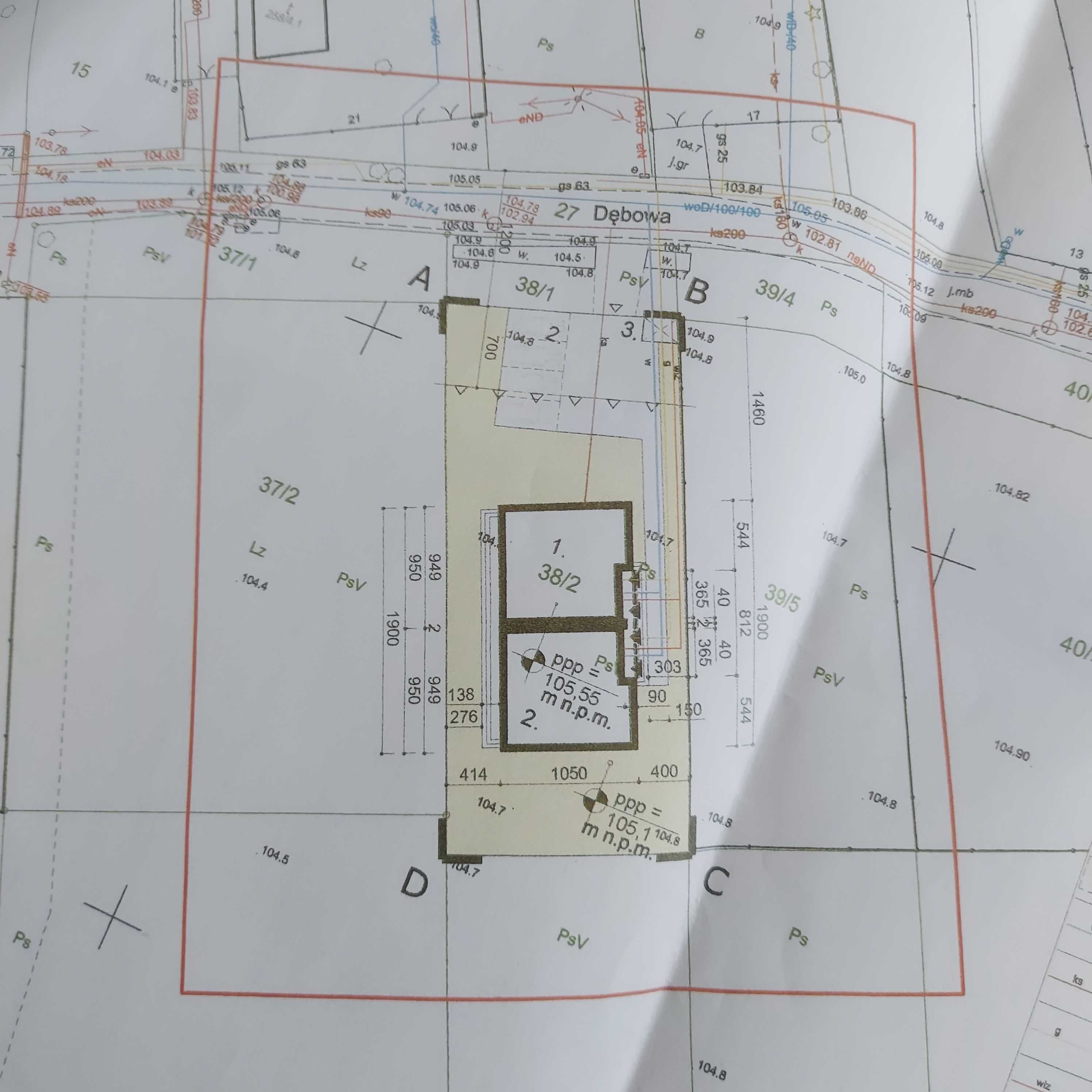 Działka z pozwoleniem na budowę. 4-6 mieszkań. Okolice Żyrardowa