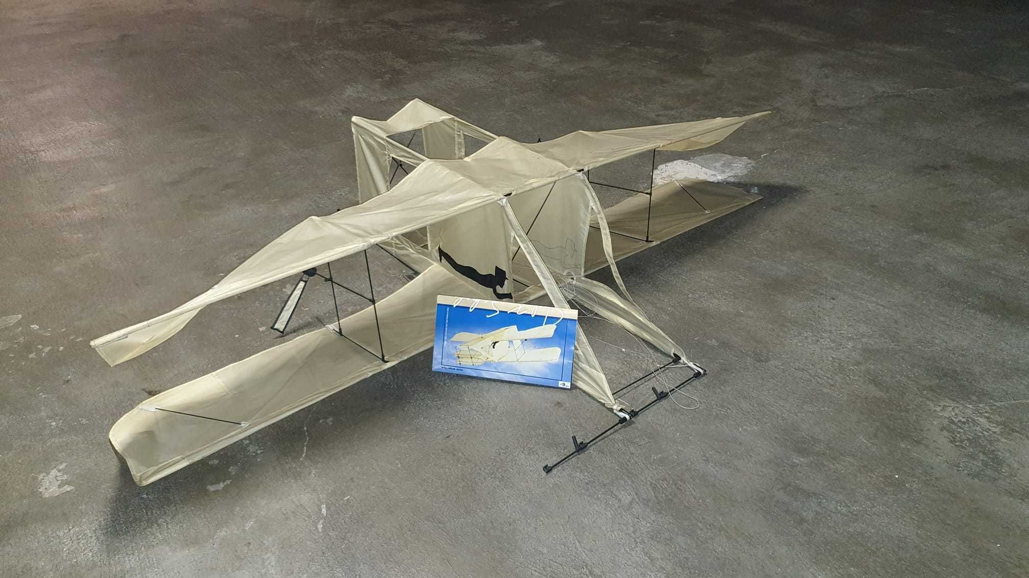 Papagaio de vento avião irmãos Wright