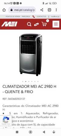 Climatizador MEI AC 2980 H - Quente e Frio