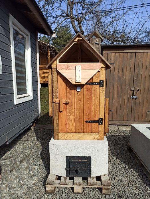 Wędzarnia ogrodowa  80\80 2w1