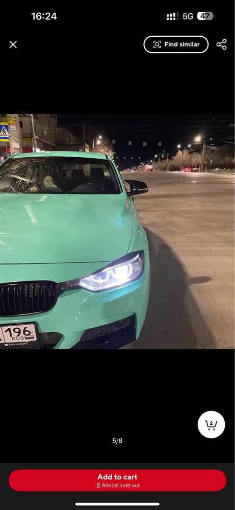 Bmw m2 comp  capas para retrovisores serie 1 e 2