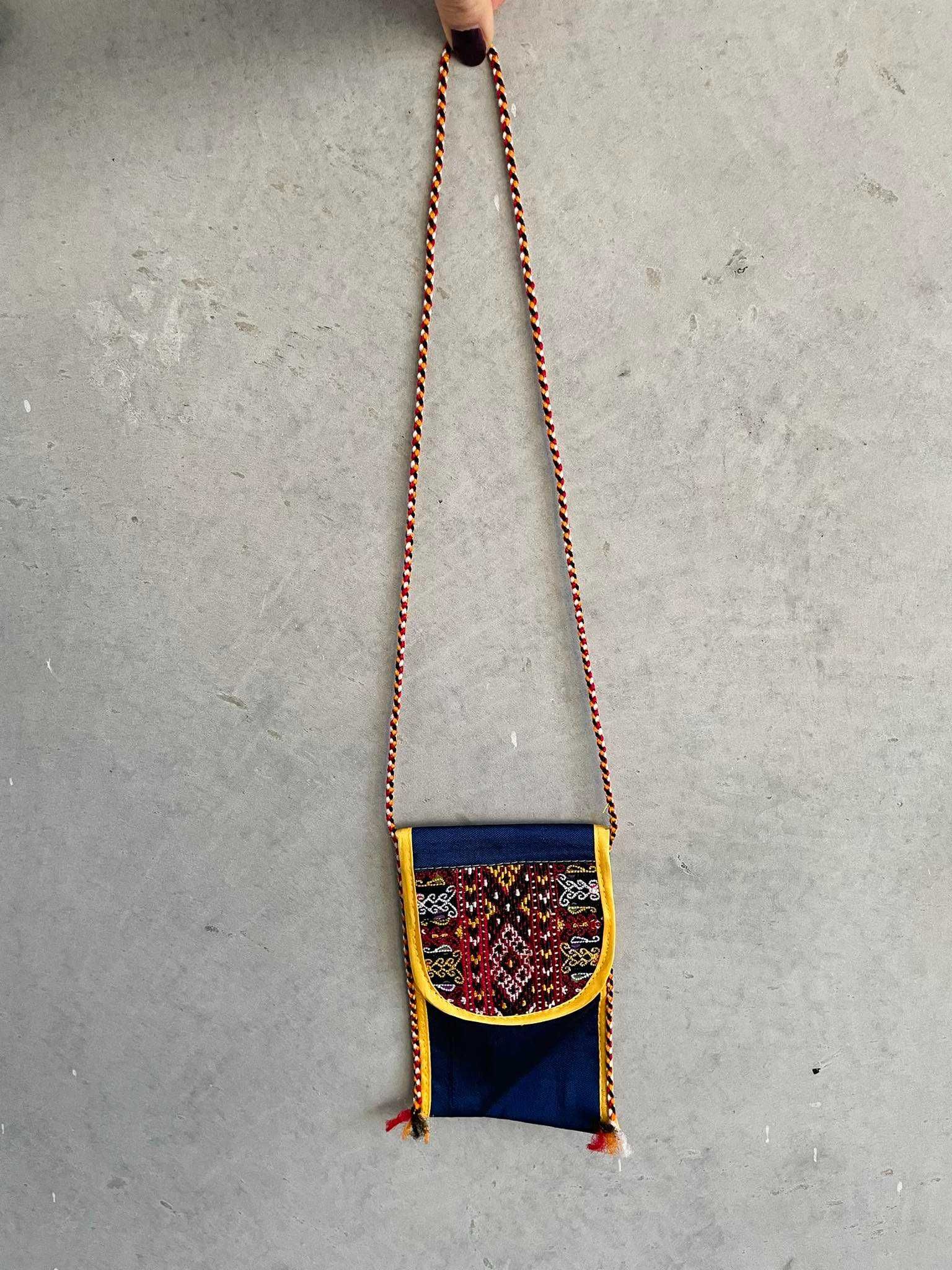 Torebeczka boho, etui etno, Turkmenistan