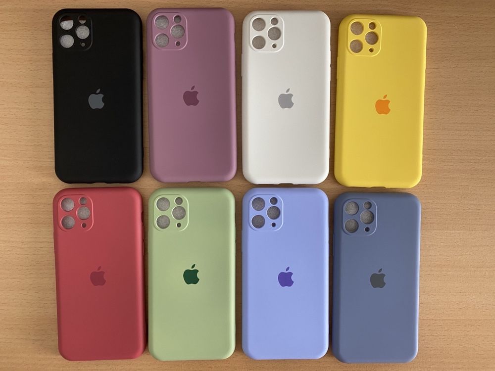 Capas iPhone 11 Pro silicone & proteção das câmaras