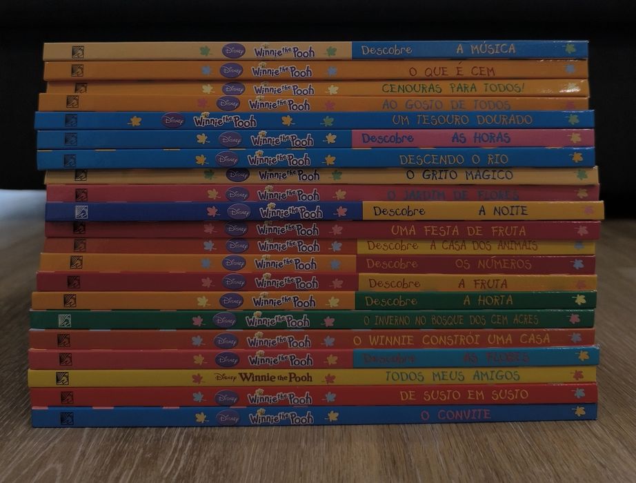 Colecção livros Winnie the Pooh (Novos)