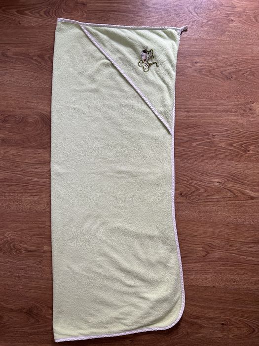 Ręcznik Kąpielowy Niemowlęcy z Kapturkiem