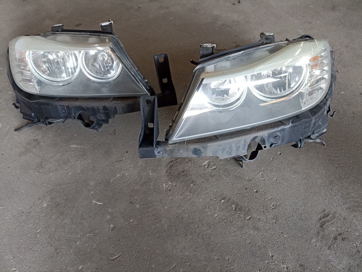 Lampa przód przednia prawa lewa ślizg pod lampę BMW E90 E91 lift lci