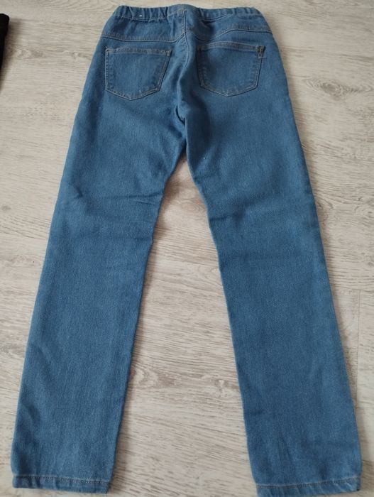 Spodnie jegginsy rozmiar 122/128