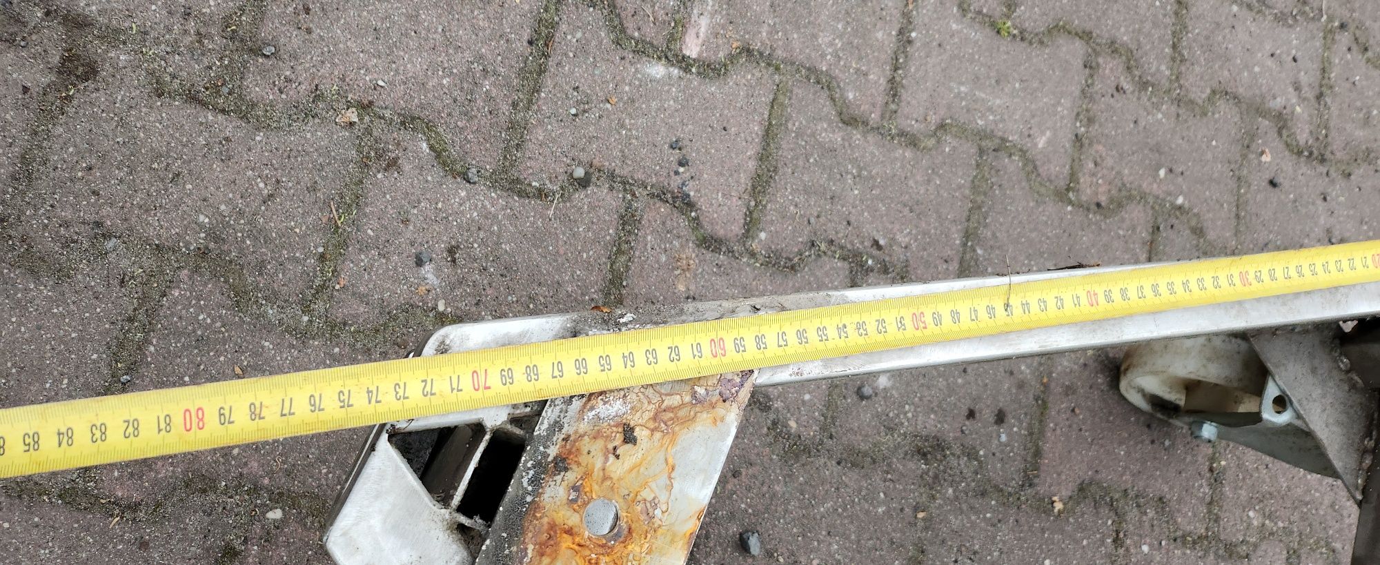 Platforma transportowa wózek trójkołowy