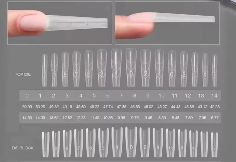 Формы для наращивания сэндвич