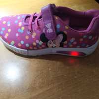 Кроссовки на девочку с led подсветкой Disney 34р-21,5см