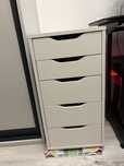 Komoda ikea biala szuflady