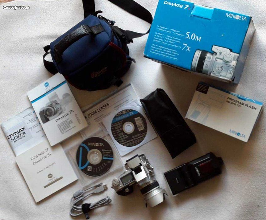 CANON PowerShot SX540HS + Minolta Dimage7 - Carnaxide