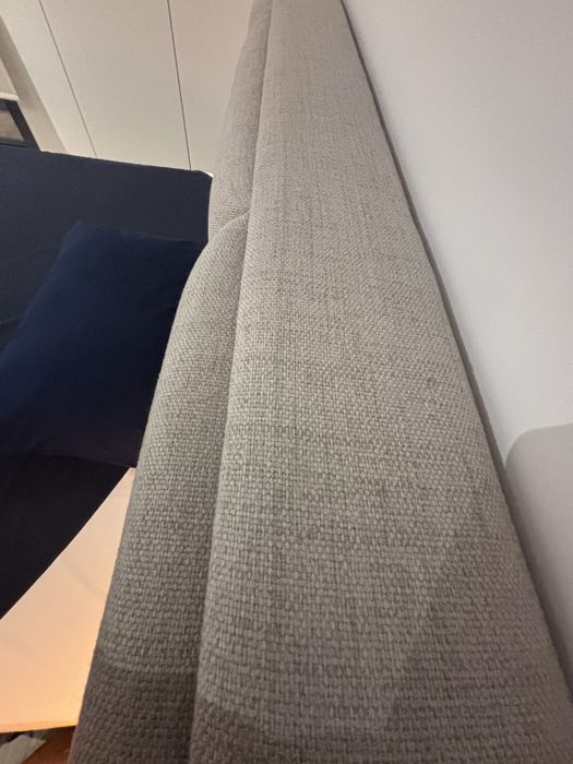 Cama casal estufada + colchão