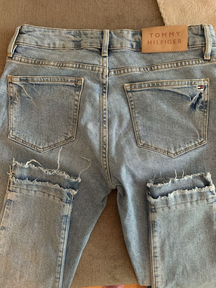 Spodnie damskie jeansowe Tommy Hilfiger S