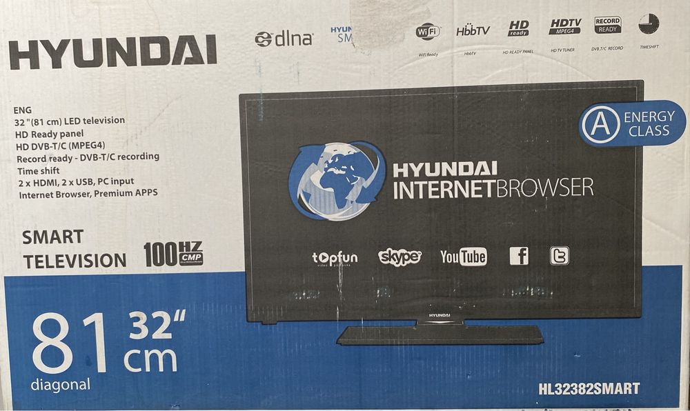 Telewizor 32” LED Hyundai HL 32382 SMART