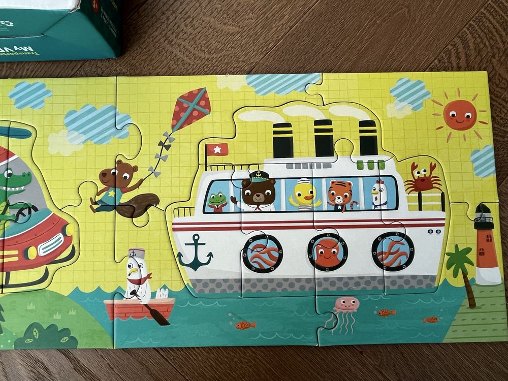 My very long PUZZLE, MUDPUPPY, 3+