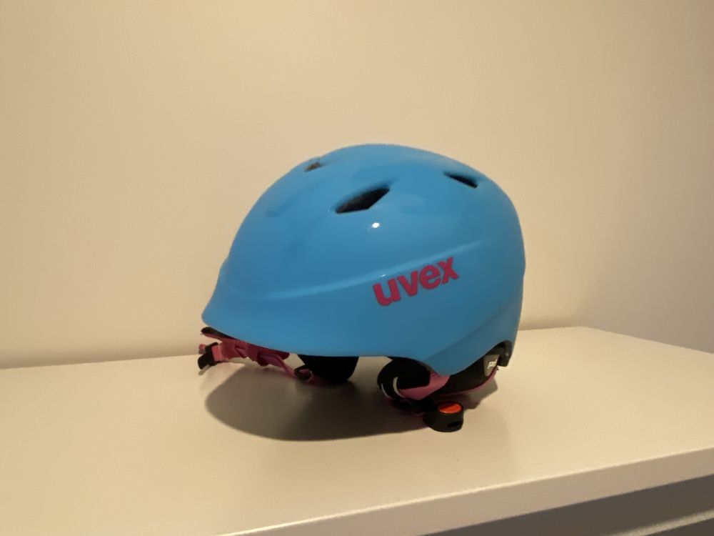 Kask narciarski dzieciecy  3-5 lat UVEX