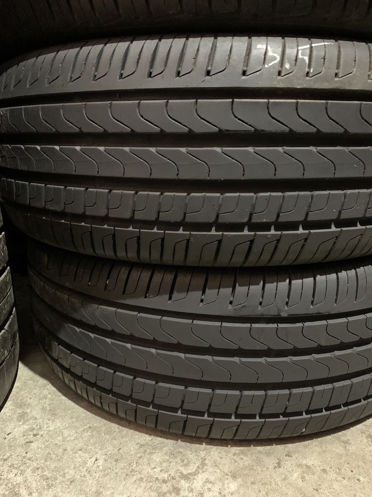 шины б/у лето 215/55r17 Pirelli Cinturanto P7