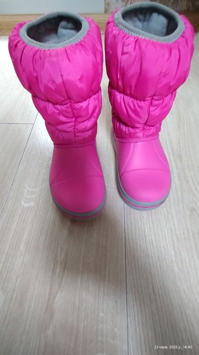 Зимові winter puff boot crocs С12