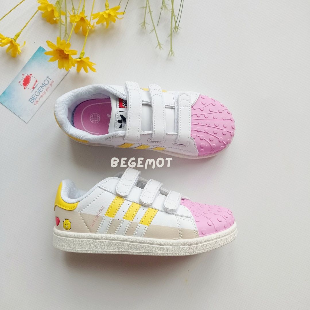 Дитячі Кеди, кросівки Адідас Суперстар Adidas superstar Lego