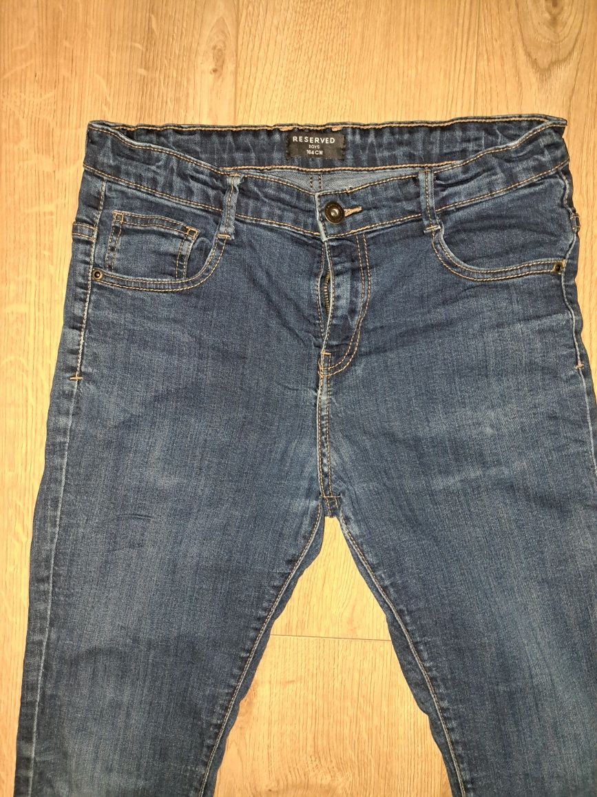 Spodnie Jeansowe chłopięce 164,  młodzieżowe
