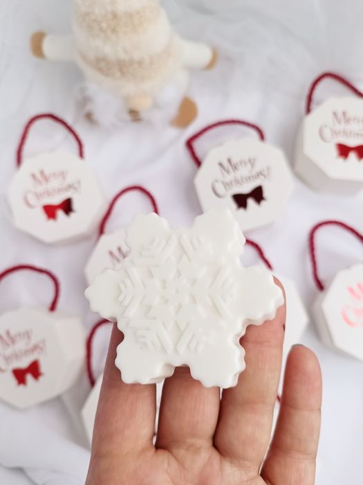 Mydełko Śnieżynka, ozdobne, zapachowe