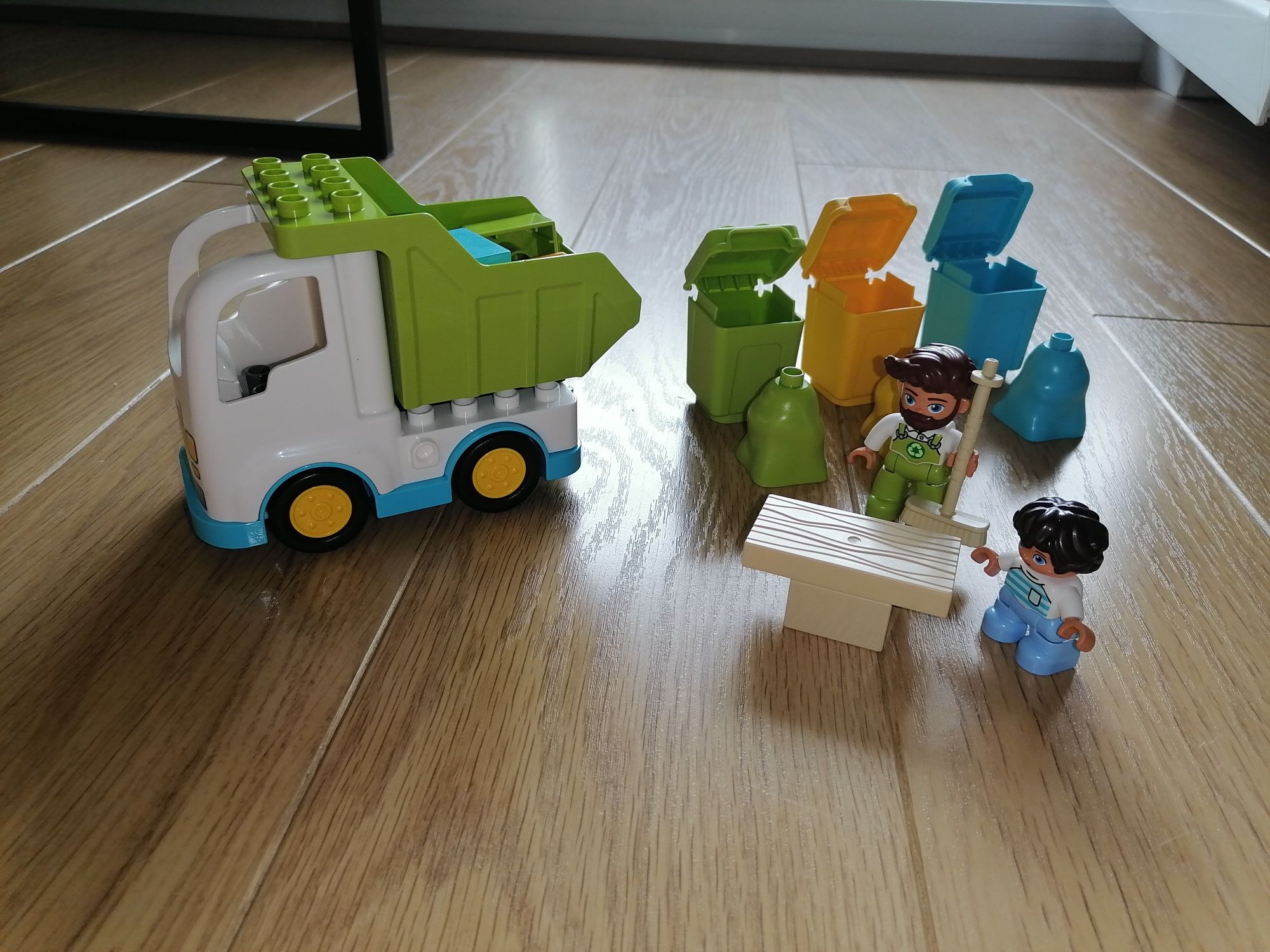 Lego Duplo śmieciarka i recykling 10945