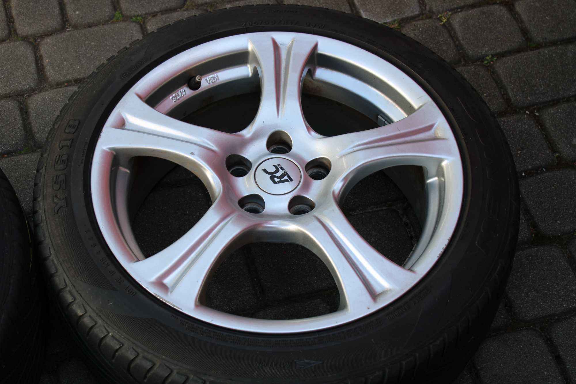 Alufelgi 7.5x17 5x108 otwór 63.4mm ET45 FORD Mondeo Focus VOLVO Jaguar