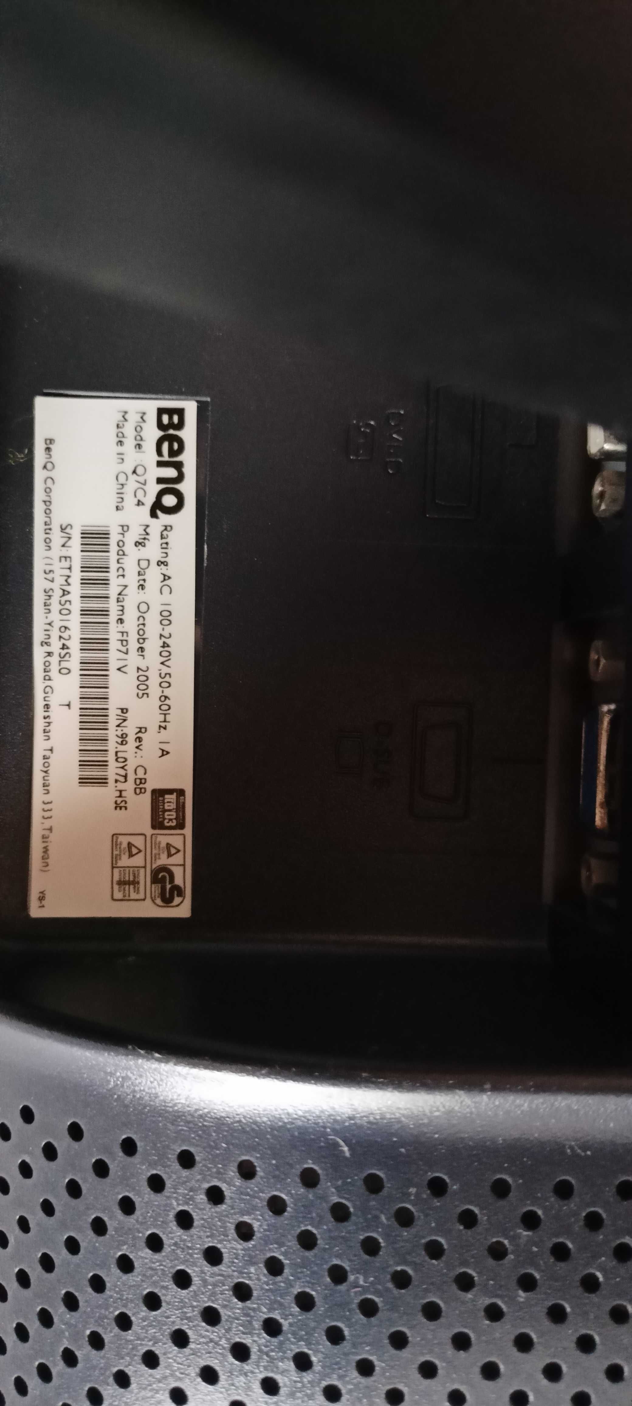 Monitor 17" Benq