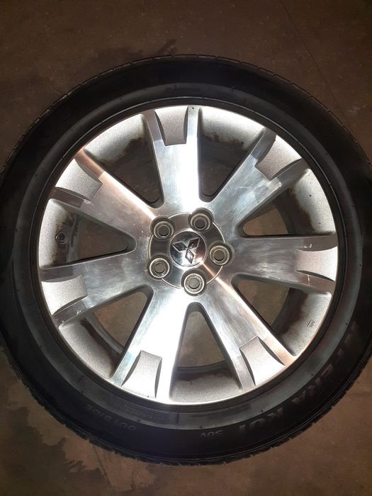 Opony, koła alufelga + nexen n’fera ru1 suv 225/55 r18 5x114,3 + śruby