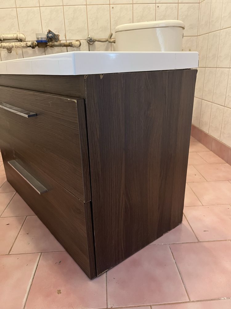 Szafka łazienkowa 80 z umywalką