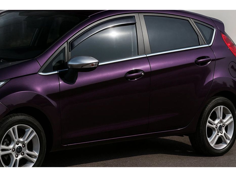 Ford Fiesta 2008-2017 Нижние молдинги стекол, окантовка окон Carmos