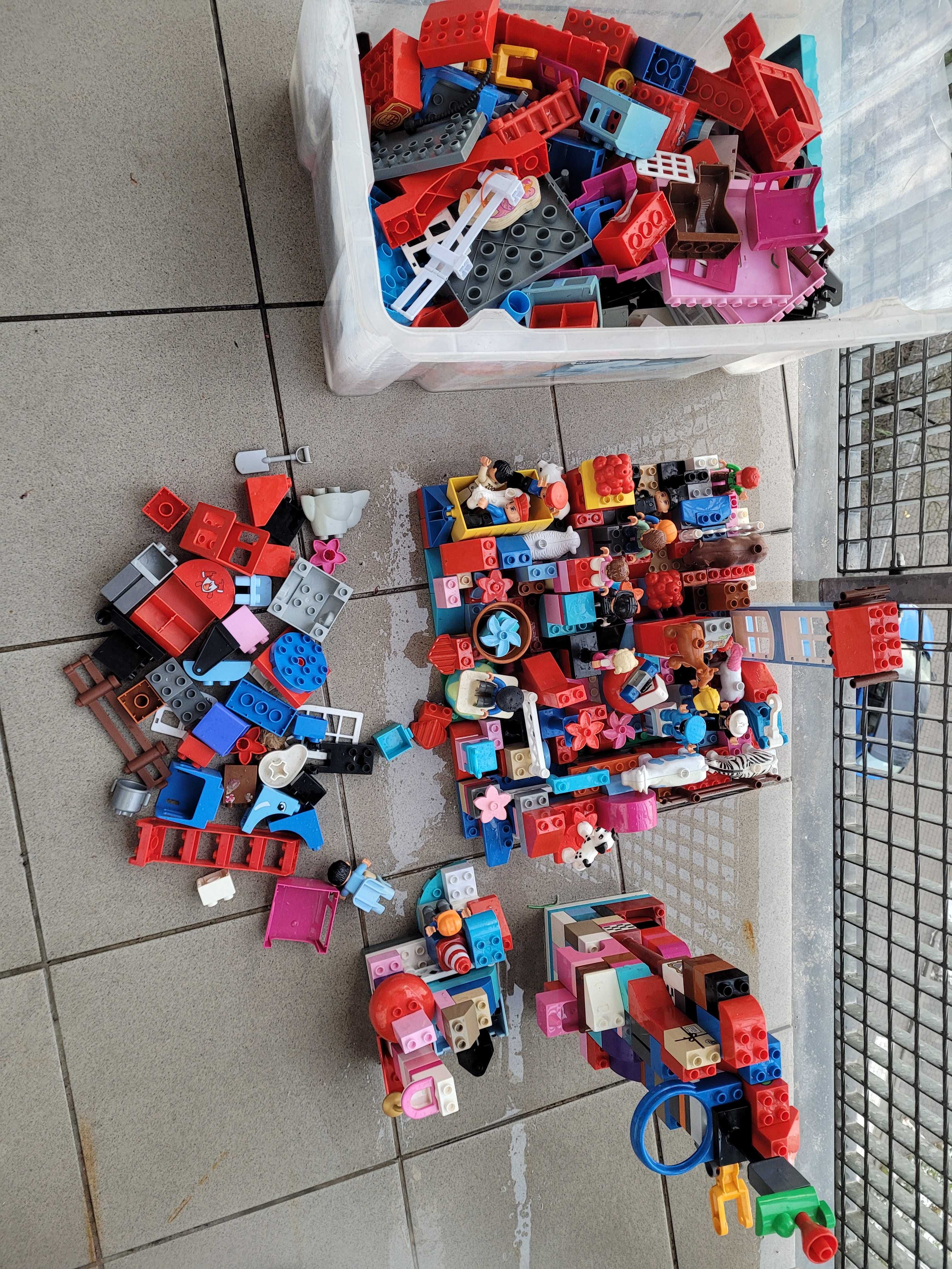 lego duplo Ursynów Warszawa al. KEN dużo klocków