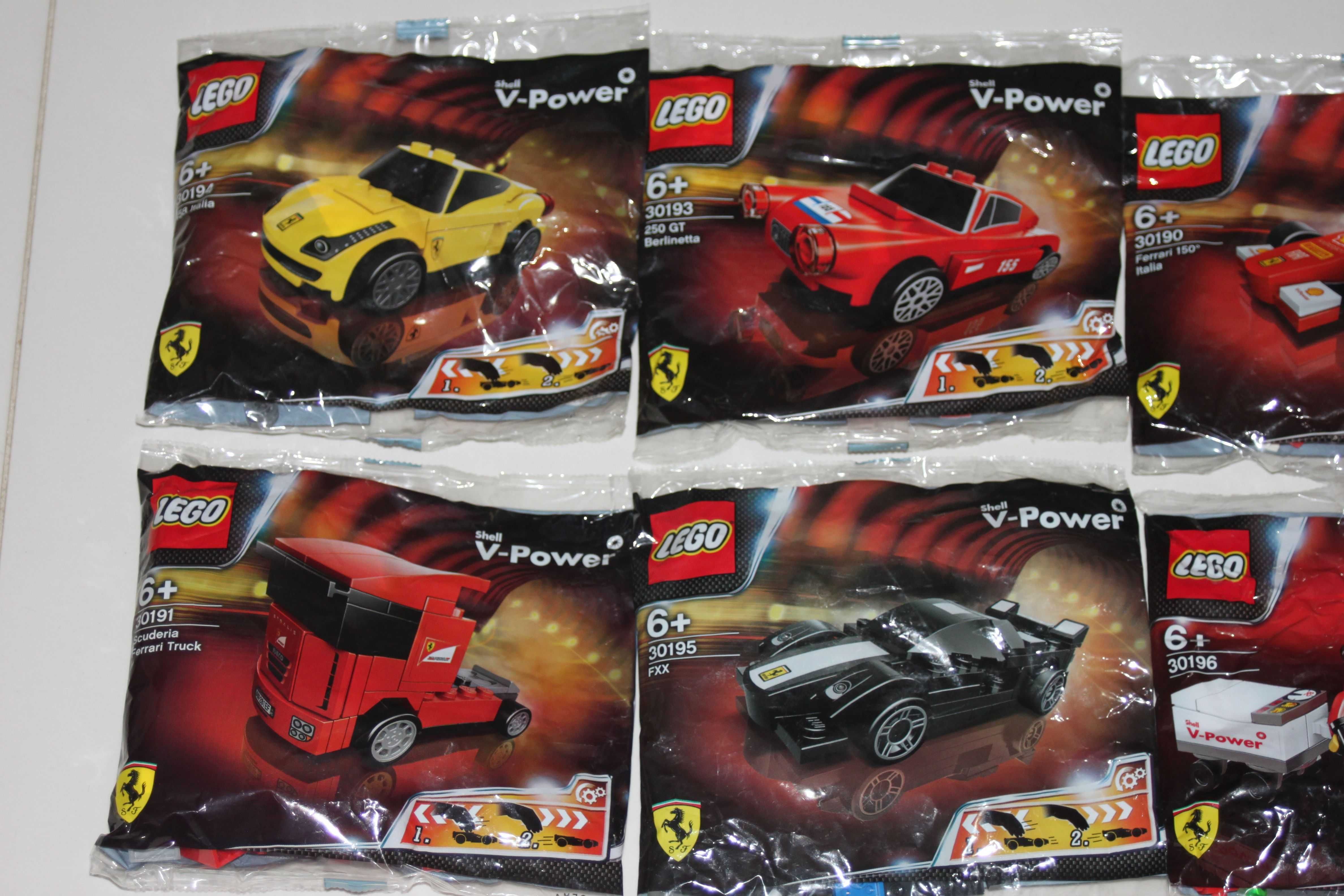 LEGO SHELL V-POWER 6 polibag/ferrari/oryginał/2012r