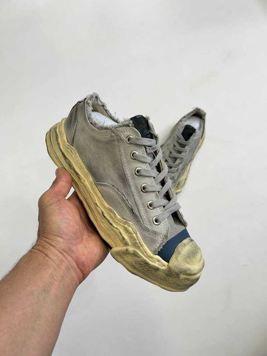 MMY Maison Mihara Yasuhiro кеди кросівки кросовки кеды сірі серые