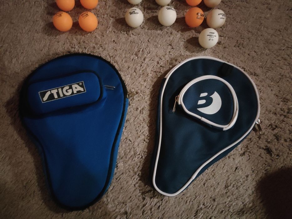Rakietka do tenisa stołowego Meteor, SMJ sport, piłeczki Stiga
