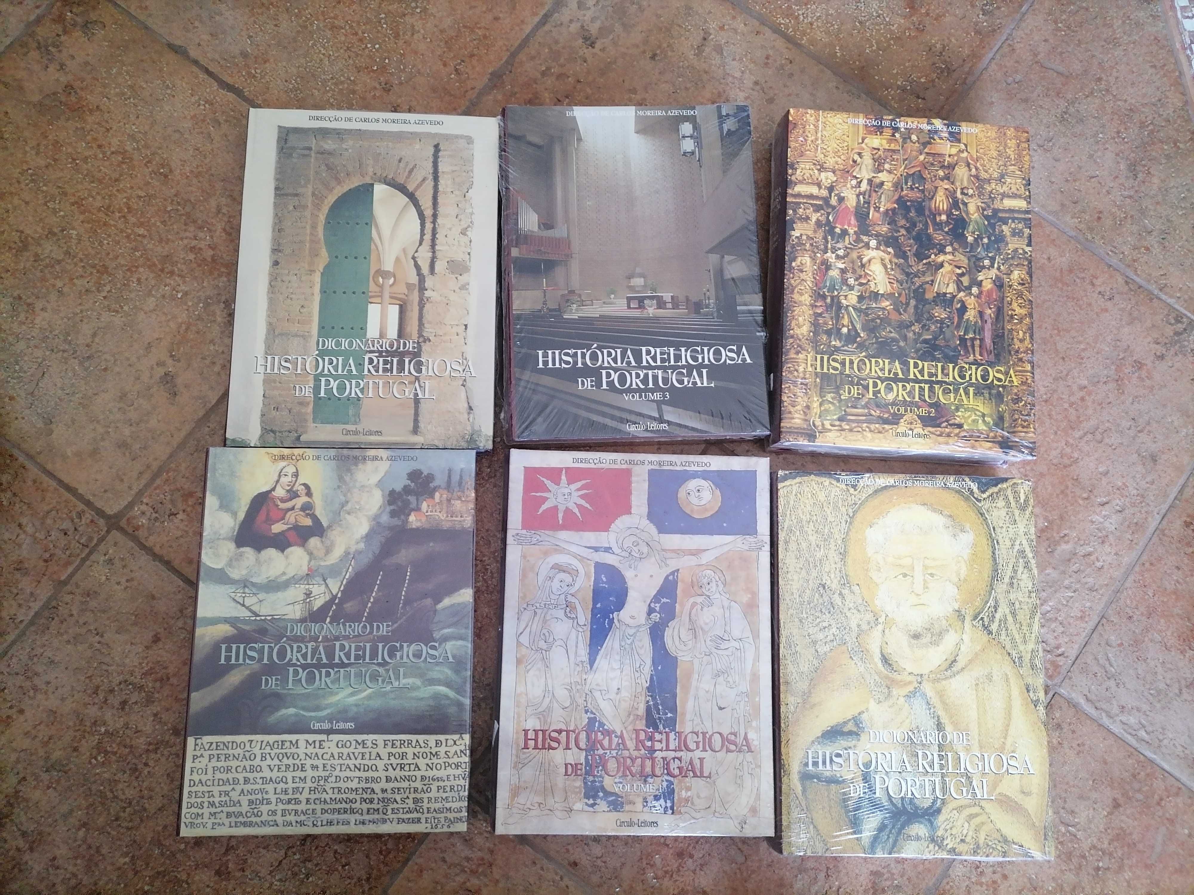 Dicionário de História Religiosa de Portugal 6Pcs