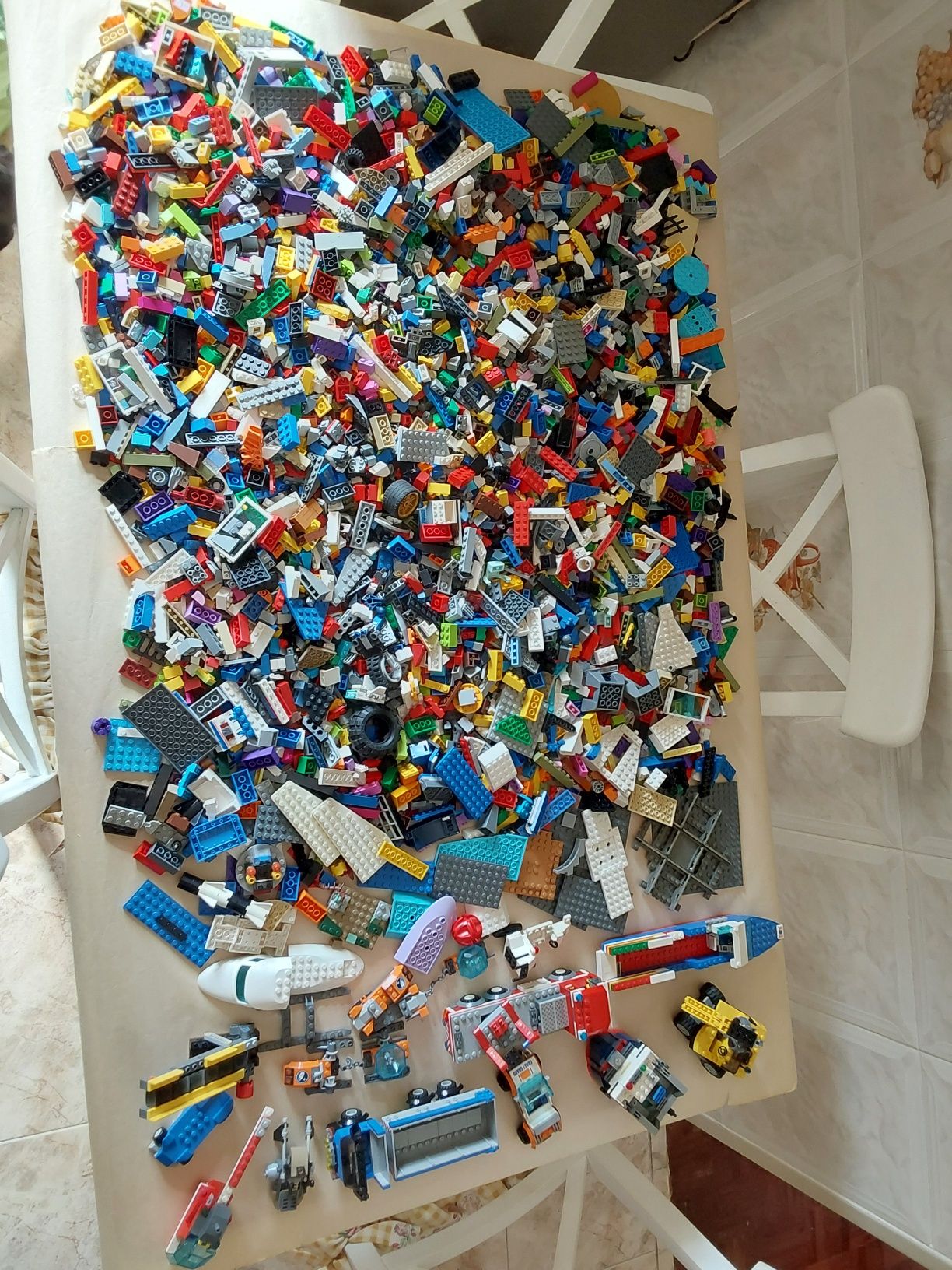 Grande lote de Legos